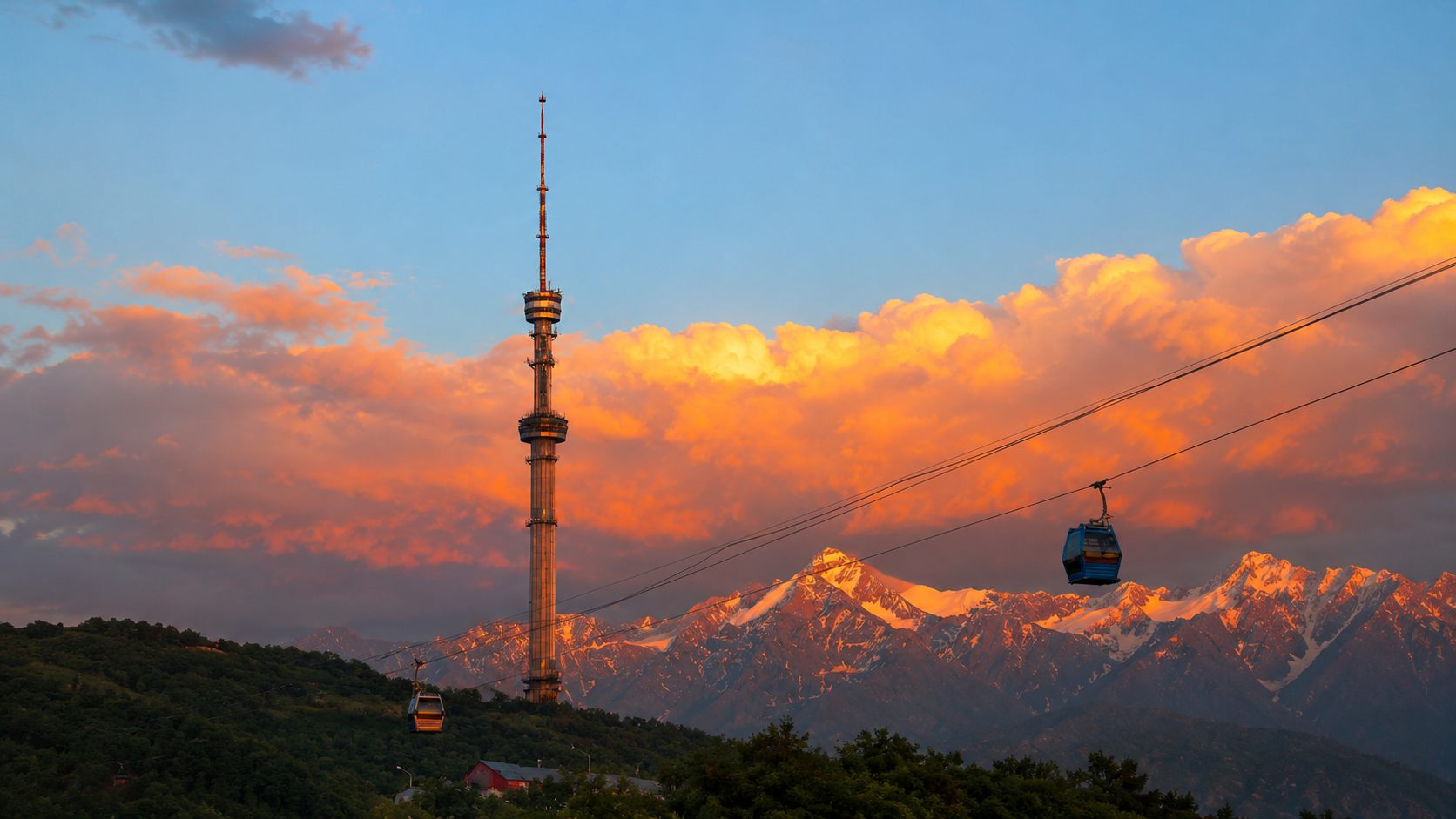 Kok-Tobe cable car